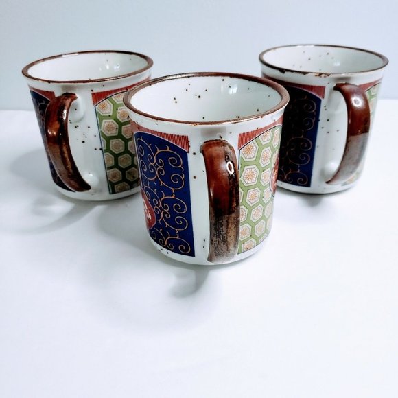 Asian Inspired Coffee Mugs (3) By GHC - Picture 5 of 12